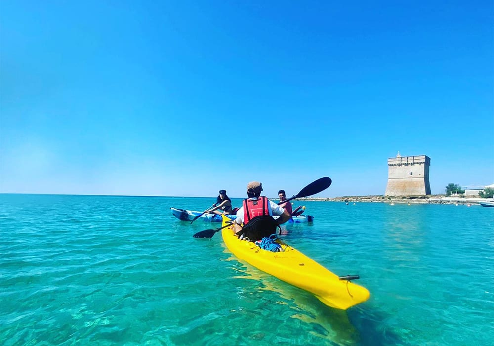 Tour in kayak nel salento
